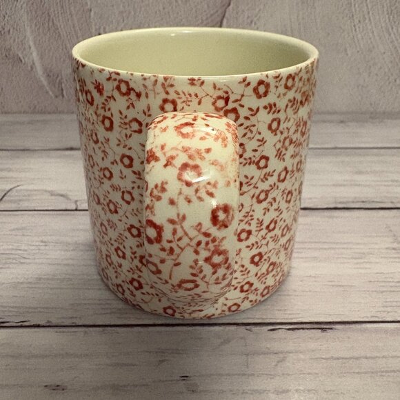 Burleigh Felicity Staffordshire England Mug Pink/White Floral (SKU: 219MI) - Picture 3 of 10